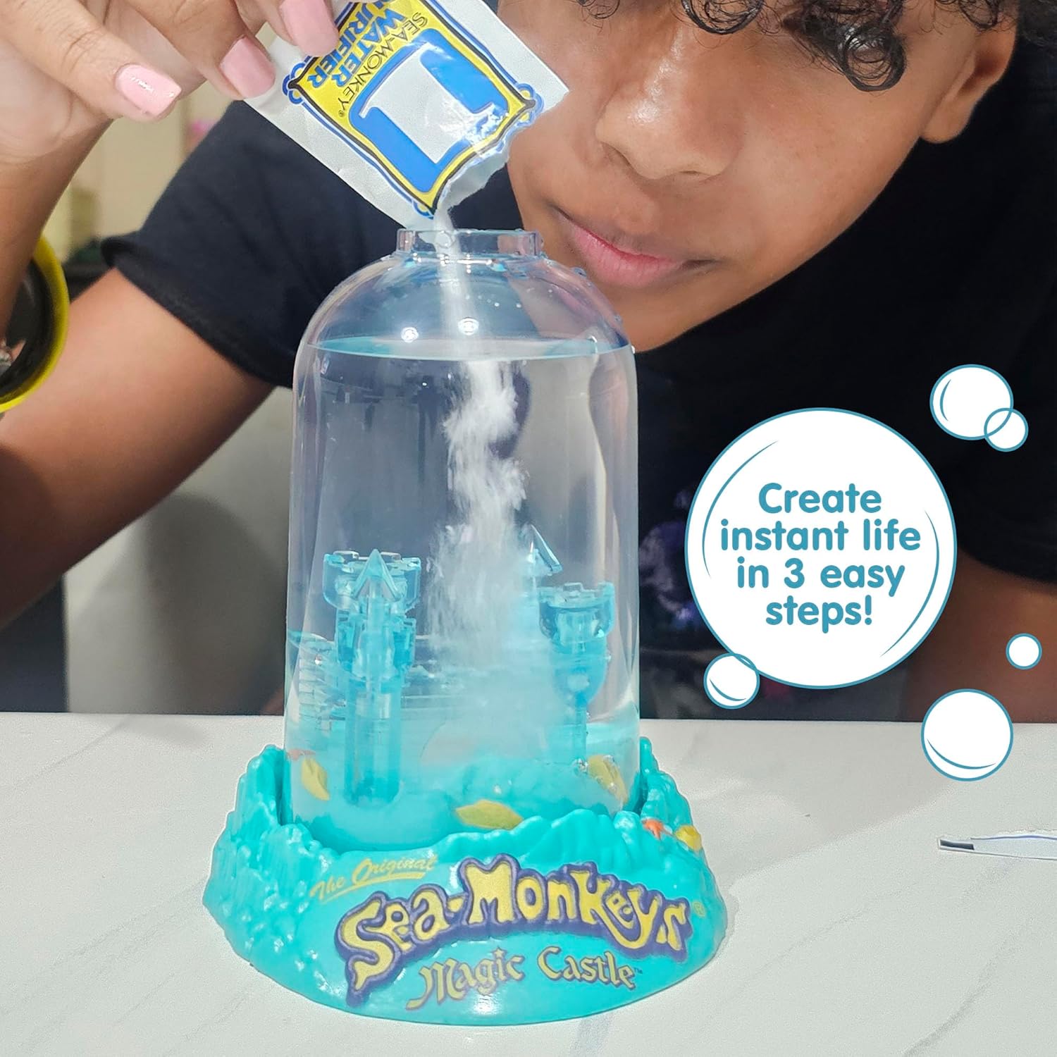 Sea-Monkeys? Magic Castle - World-s Only Instant Pets? - Ages 6+ (Pack of 1) - Image 3